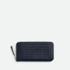 Intrecciato Piccolo Zip Around Wallet