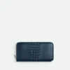 Intrecciato Piccolo Zip Around Wallet