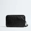 Intrecciato Pouch with Wristlet