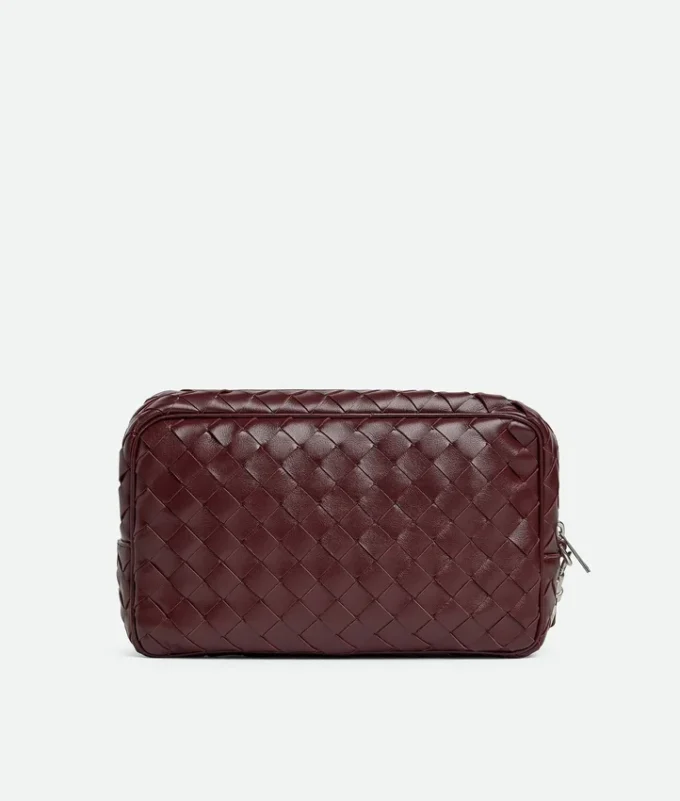 Intrecciato Pouch with Wristlet