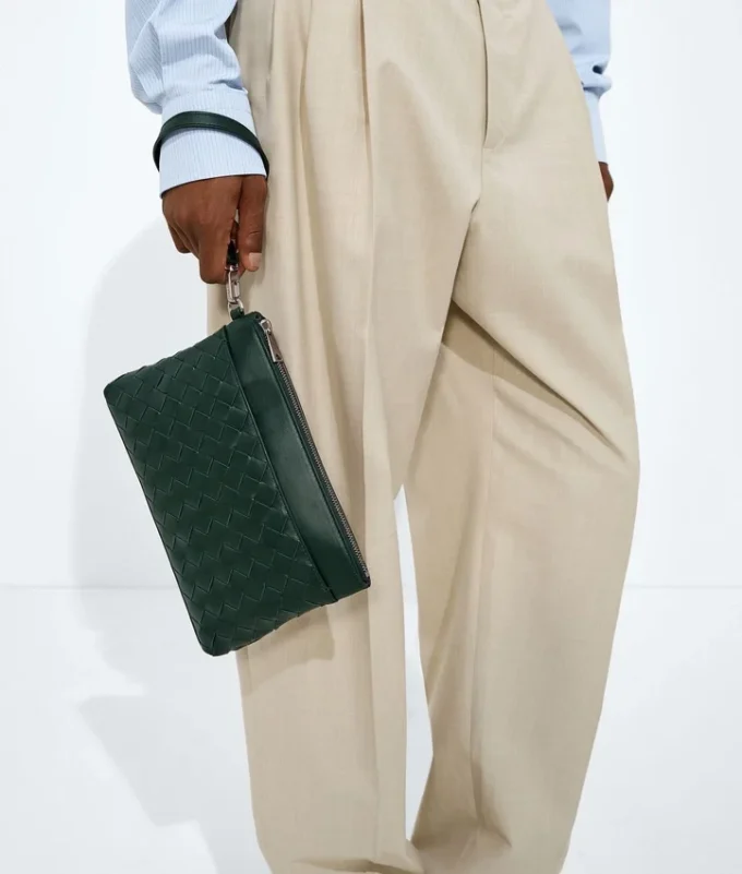 Intrecciato Prism Pouch