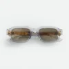 Intrecciato Rectangular Sunglasses