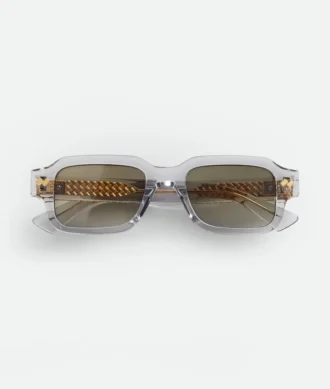 Intrecciato Rectangular Sunglasses