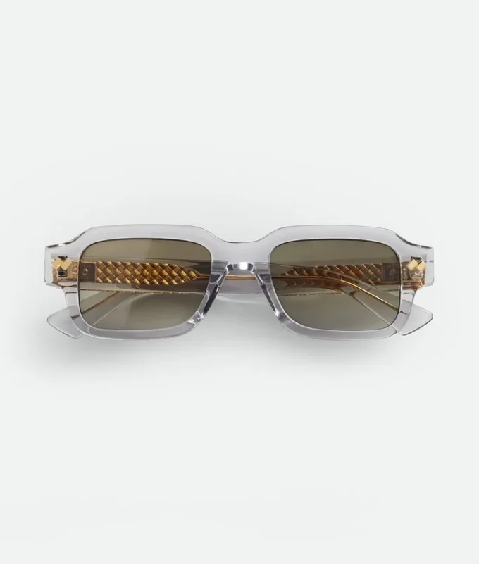 Intrecciato Rectangular Sunglasses
