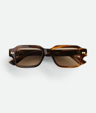 Intrecciato Rectangular Sunglasses
