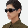 Intrecciato Rectangular Sunglasses