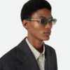 Intrecciato Rectangular Sunglasses