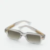Intrecciato Rectangular Sunglasses