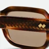 Intrecciato Rectangular Sunglasses