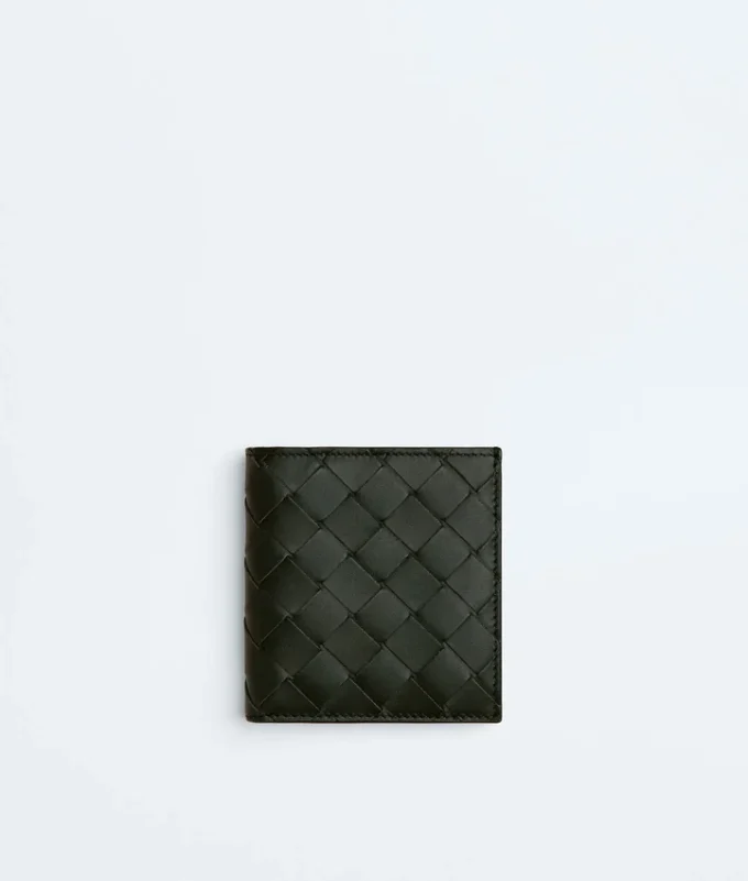 Intrecciato Slim Bi-Fold Wallet