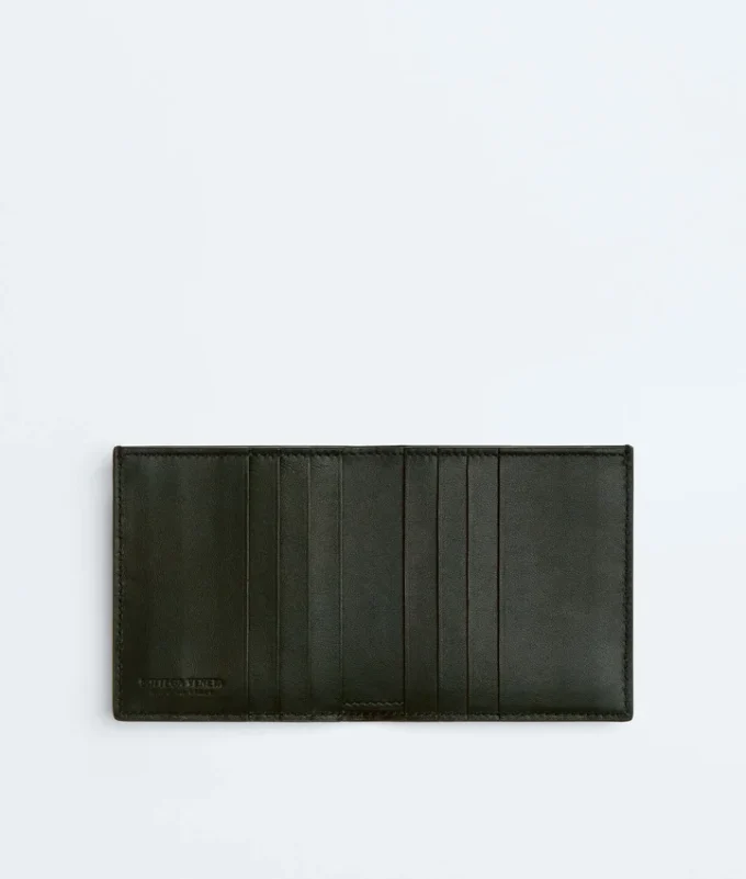 Intrecciato Slim Bi-Fold Wallet
