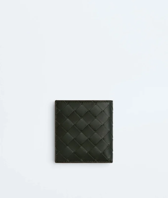 Intrecciato Slim Bi-Fold Wallet