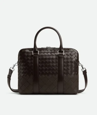 Intrecciato Slim Briefcase