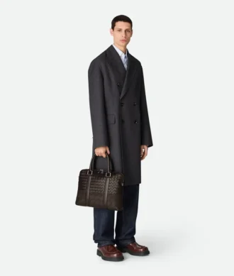 Intrecciato Slim Briefcase