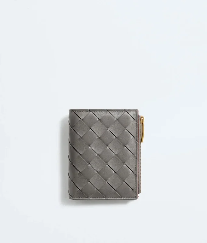 Intrecciato Small Bi-Fold Wallet