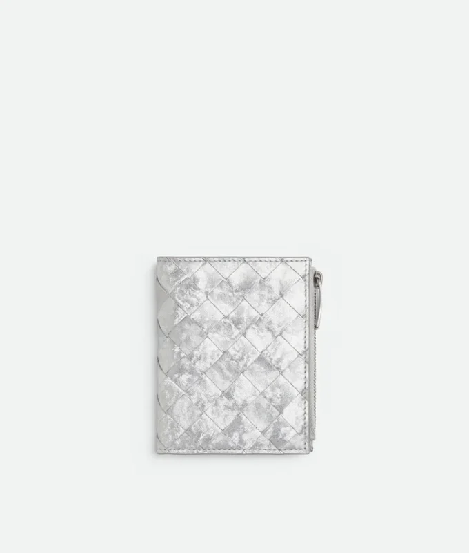 Intrecciato Small Bi-Fold Wallet
