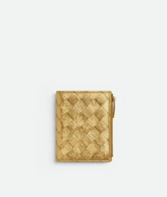 Intrecciato Small Bi-Fold Wallet