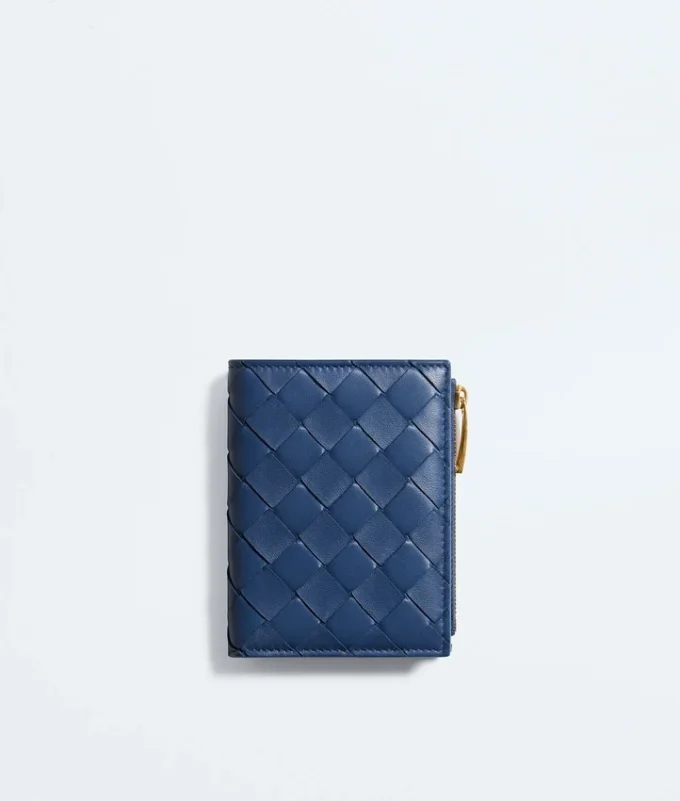 Intrecciato Small Bi-Fold Wallet