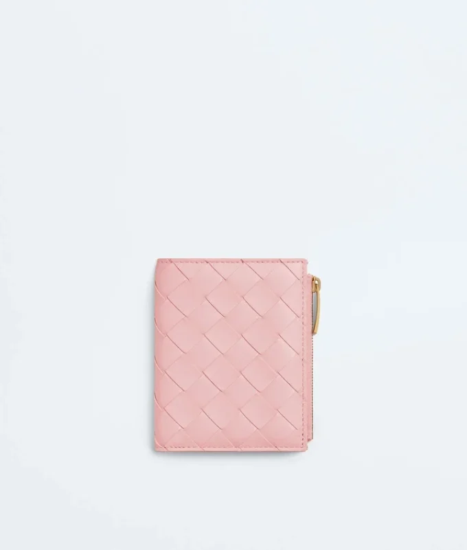 Intrecciato Small Bi-Fold Wallet