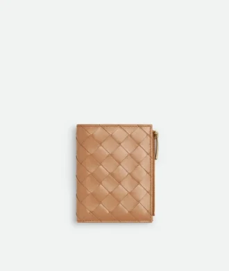 Intrecciato Small Bi-Fold Wallet