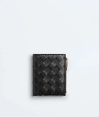 Intrecciato Small Bi-Fold Wallet