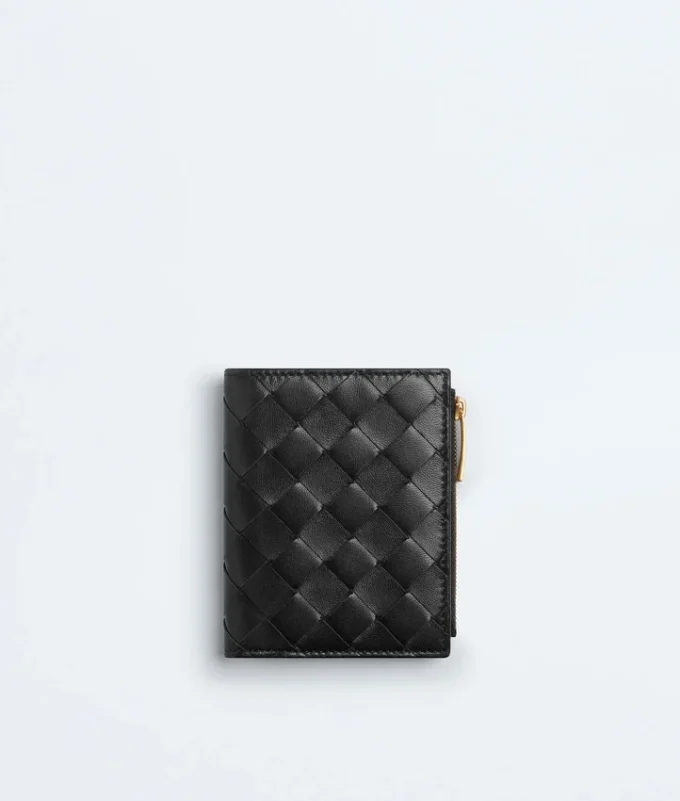 Intrecciato Small Bi-Fold Wallet