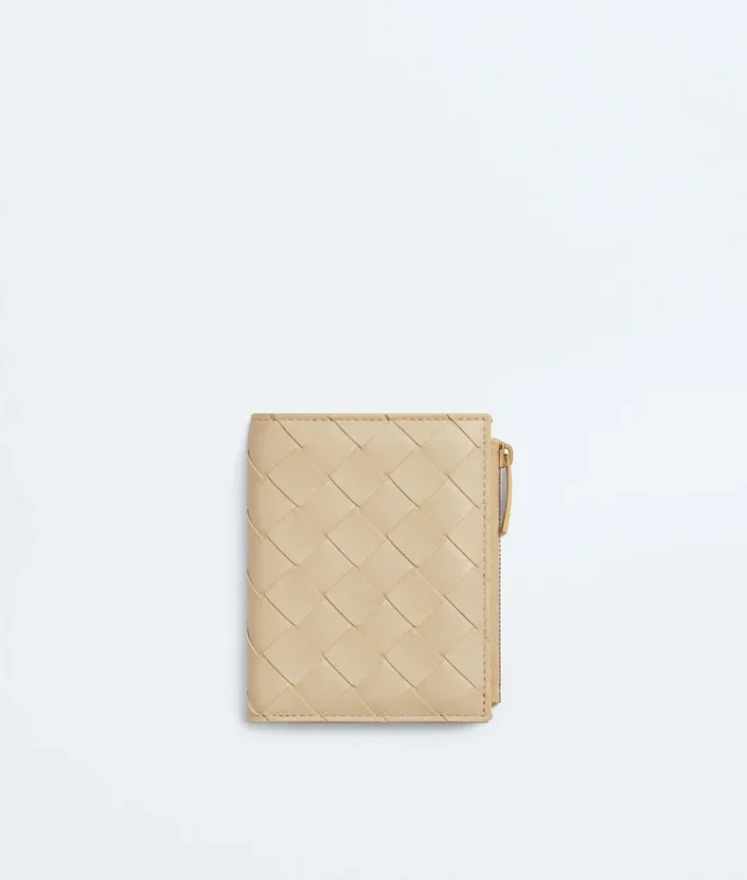 Intrecciato Small Bi-Fold Wallet