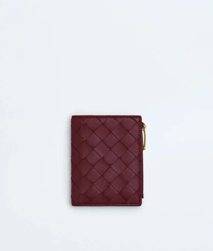 Intrecciato Small Bi-Fold Wallet