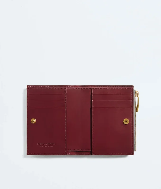 Intrecciato Small Bi-Fold Wallet