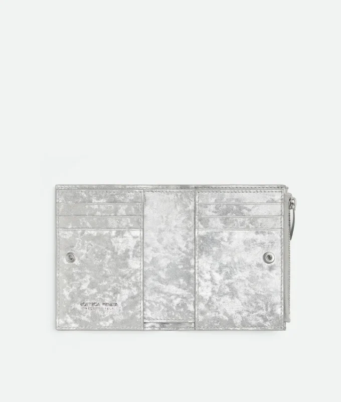 Intrecciato Small Bi-Fold Wallet
