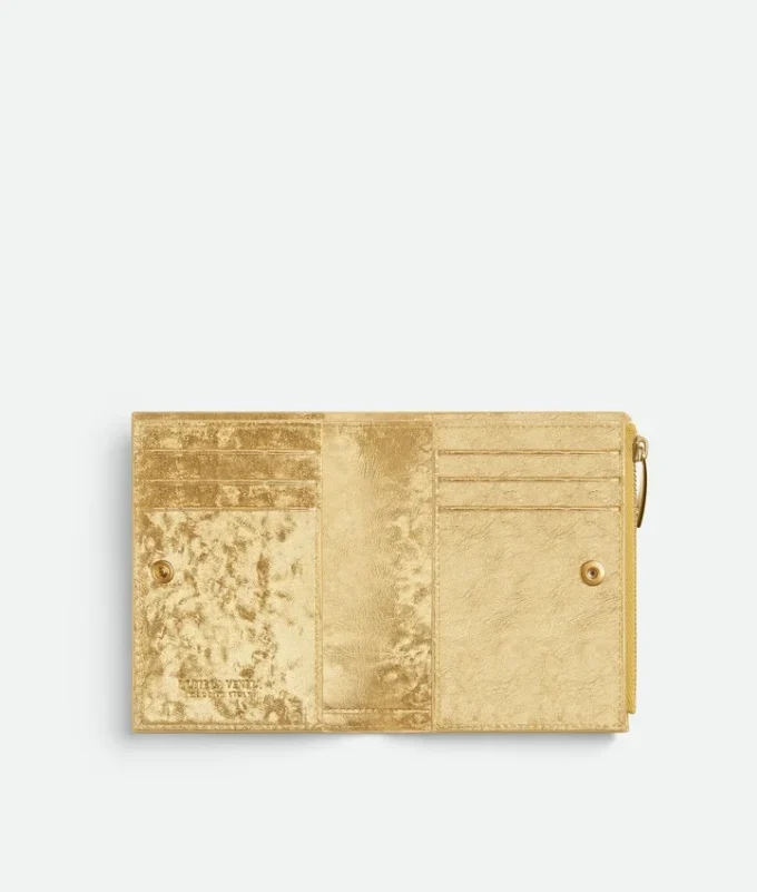 Intrecciato Small Bi-Fold Wallet