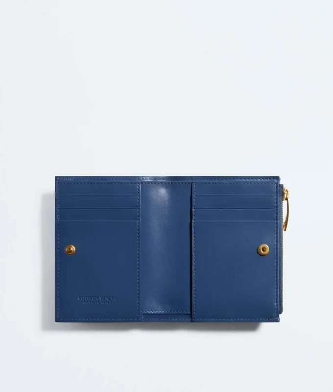 Intrecciato Small Bi-Fold Wallet