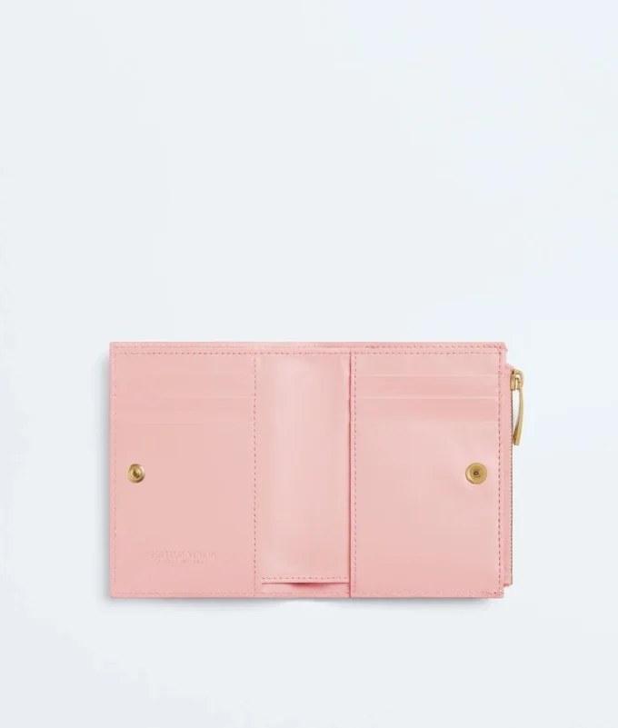 Intrecciato Small Bi-Fold Wallet