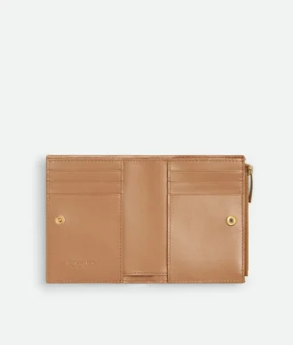 Intrecciato Small Bi-Fold Wallet