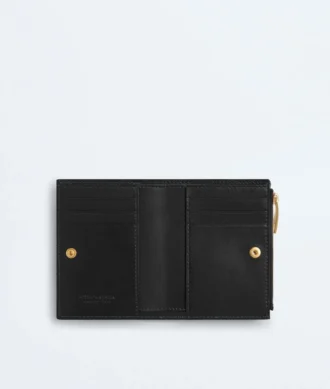 Intrecciato Small Bi-Fold Wallet