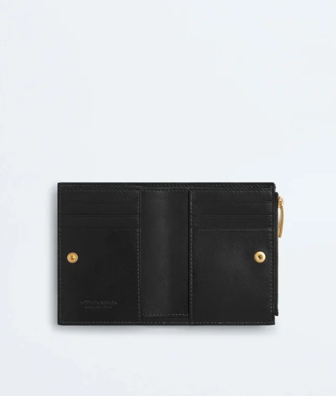 Intrecciato Small Bi-Fold Wallet
