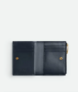 Intrecciato Small Bi-Fold Wallet
