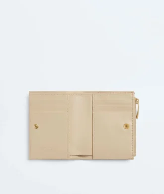Intrecciato Small Bi-Fold Wallet