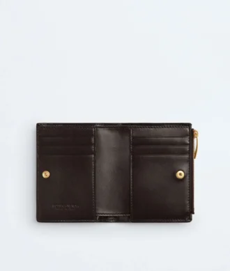 Intrecciato Small Bi-Fold Wallet