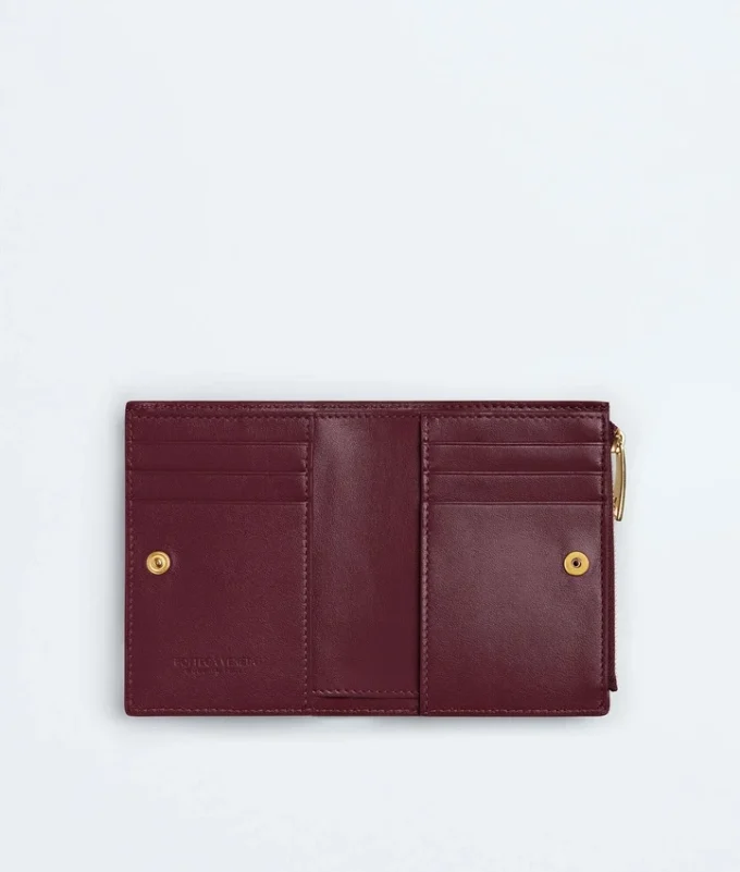 Intrecciato Small Bi-Fold Wallet