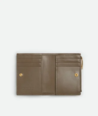 Intrecciato Small Bi-Fold Wallet