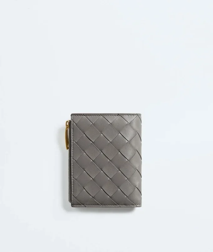 Intrecciato Small Bi-Fold Wallet