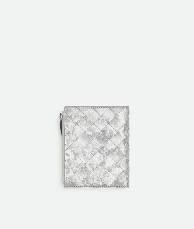 Intrecciato Small Bi-Fold Wallet