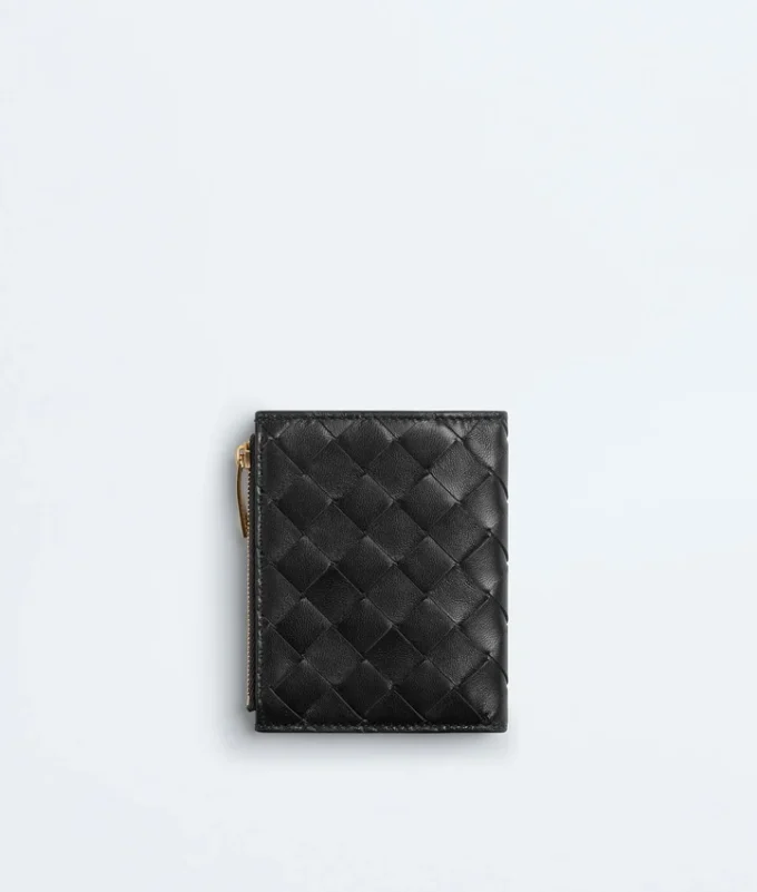 Intrecciato Small Bi-Fold Wallet