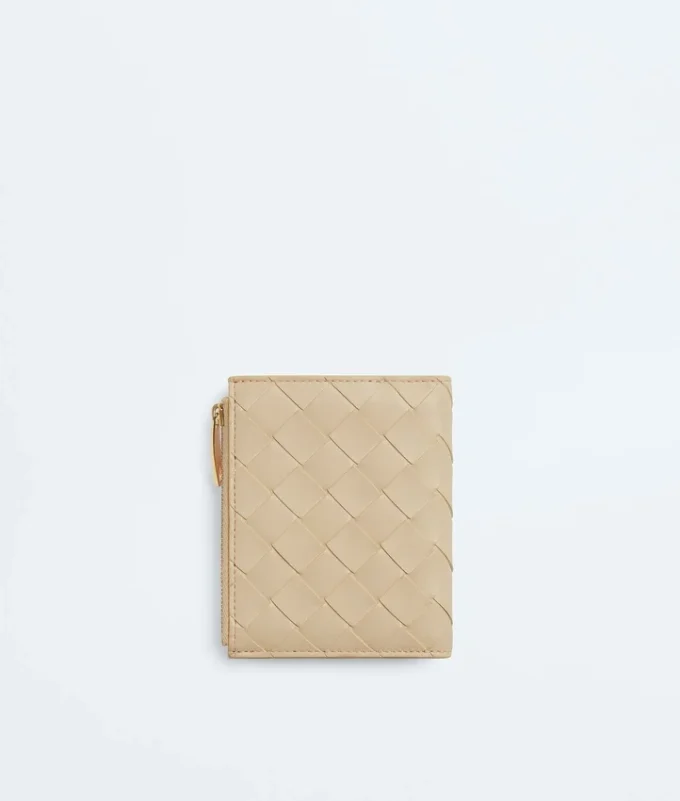 Intrecciato Small Bi-Fold Wallet