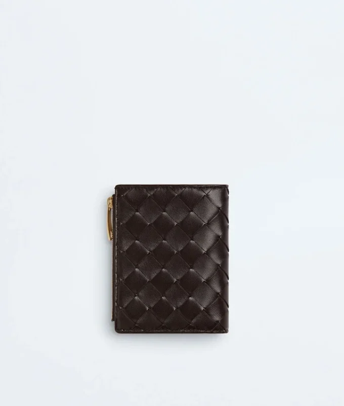 Intrecciato Small Bi-Fold Wallet