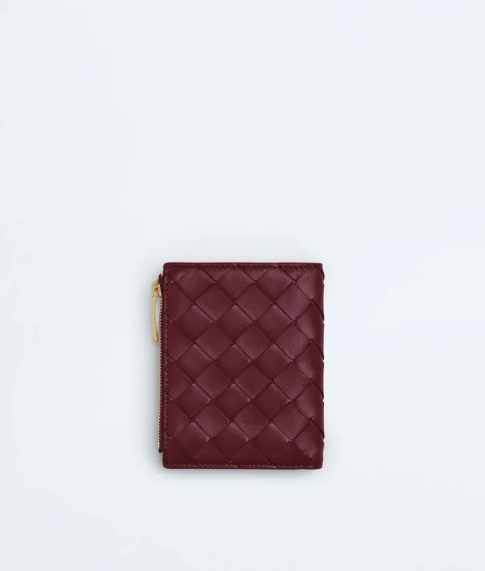 Intrecciato Small Bi-Fold Wallet