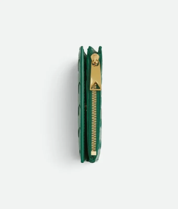 Intrecciato Small Bi-Fold Wallet