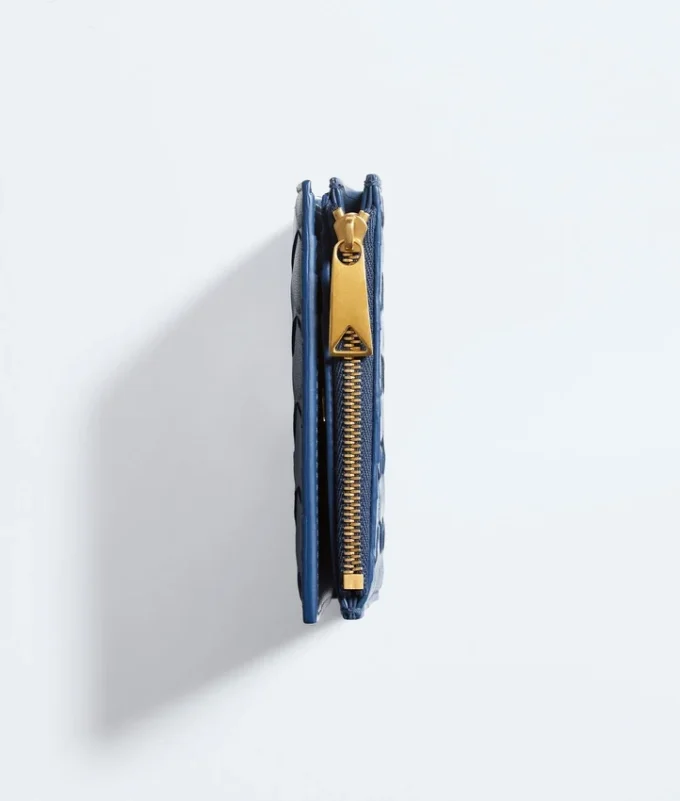 Intrecciato Small Bi-Fold Wallet
