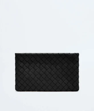 Intrecciato Small Flat Pouch
